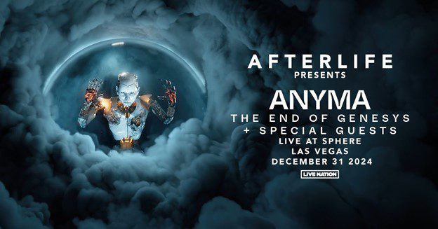The End of Genesys Sphere poster with a digital figure inside a dark circular portal
